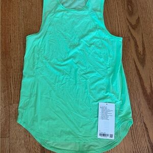 Lululemon Athletica Green Sleeveless Tank Top